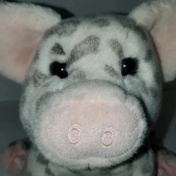 PAULINE the Plush 15” SPOTTED PIG Stuffed Animal by Douglas Cuddle Toys # 1890 - Picture 9 of 13